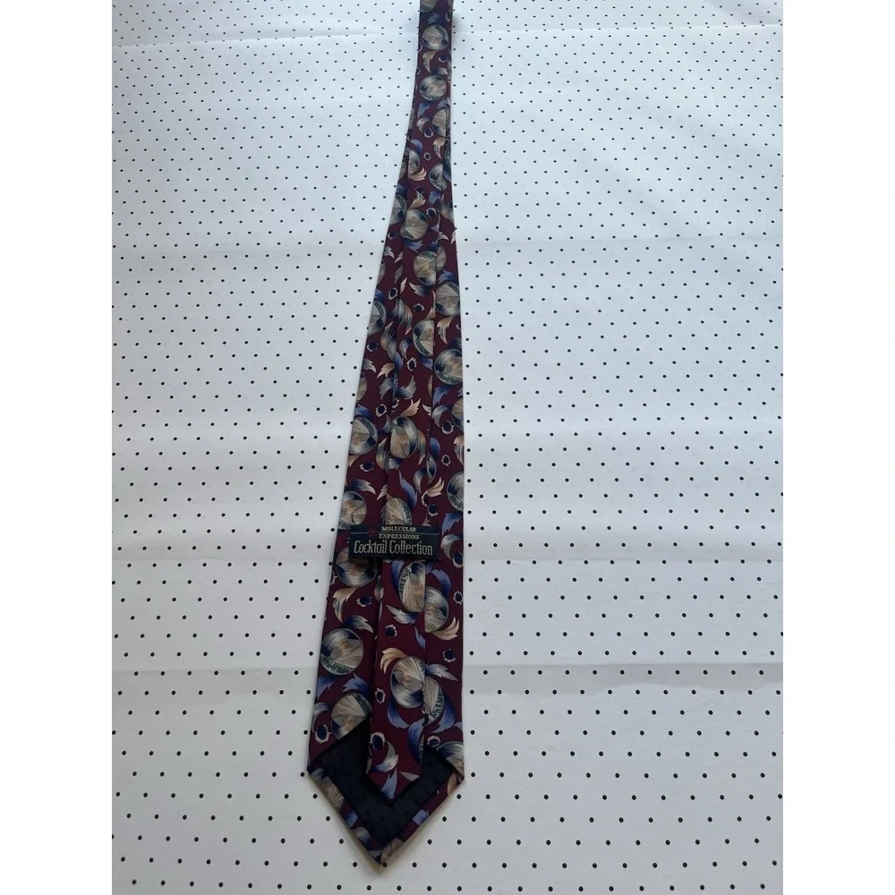 Novelty Cabernet Sauvignon Wine‎ Tie Burgundy Martini Cocktail Necktie